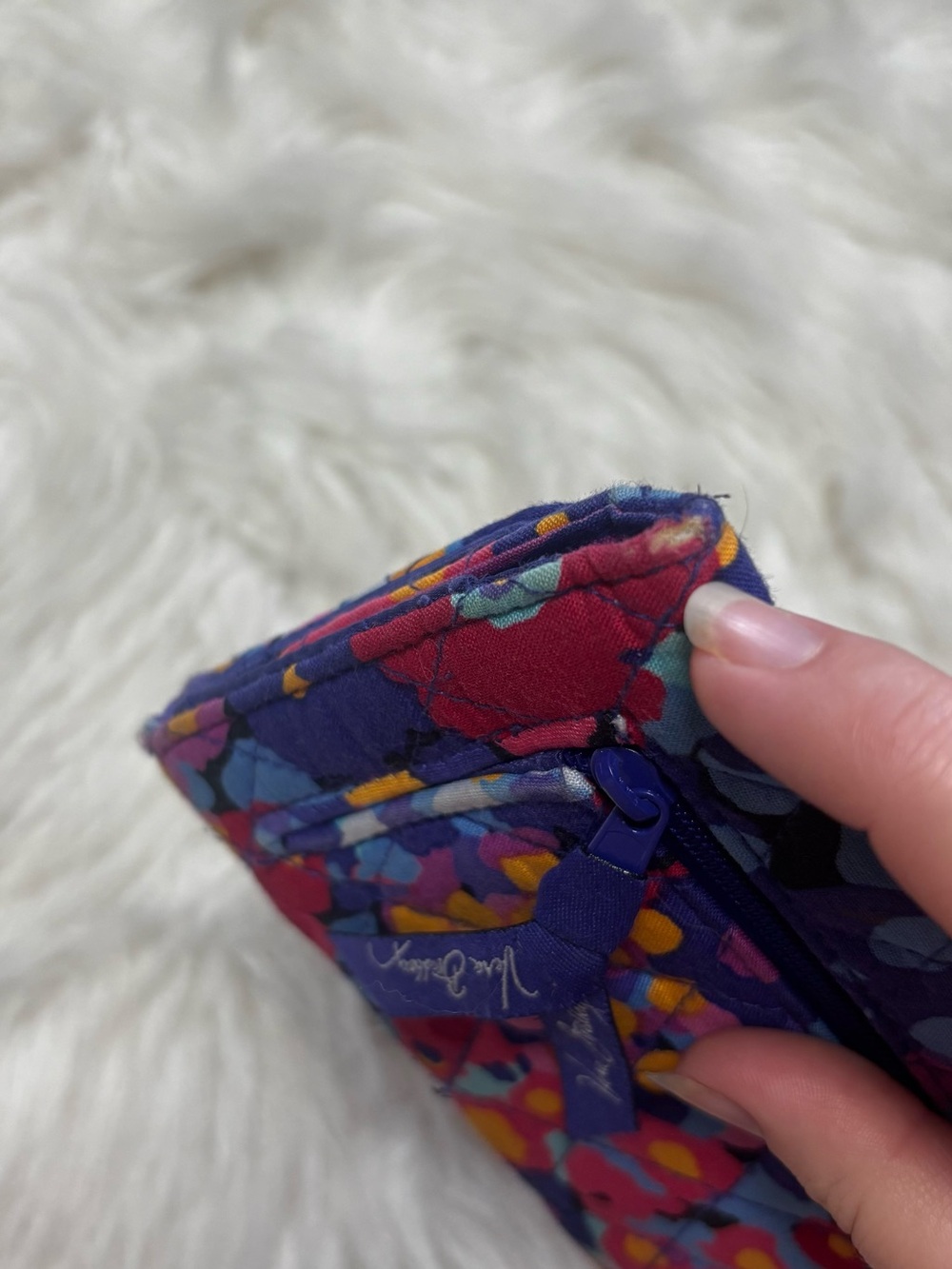 Vera Bradley Bright Floral Quilted Wallet in the Pattern “Passionosta” - Picture 6 of 8